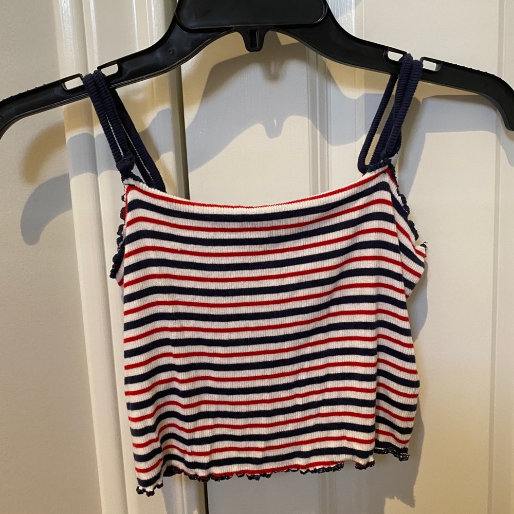 Garage Striped Crop top
